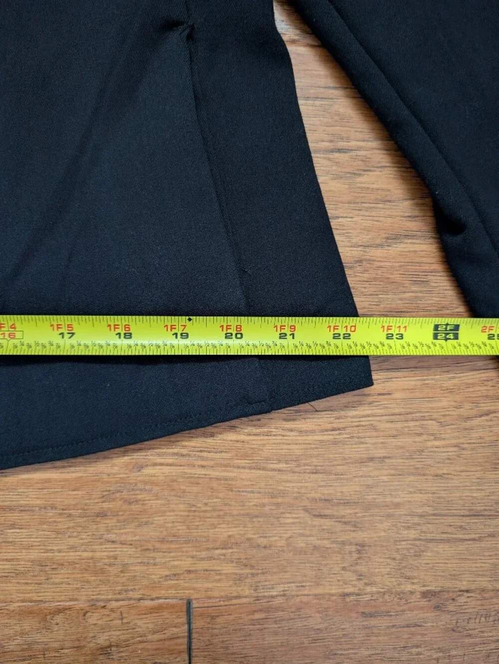 Christopher & Banks Women's Black Open-Front Blazer Size Petite Small